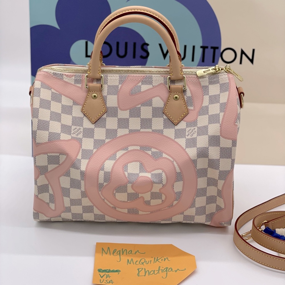 ❌sold❌Louis Vuitton Speedy 30 Bandolier Tahitiennes